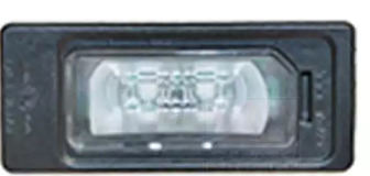 VAN WEZEL 0307920 -  Фонарь освещения номерного знака